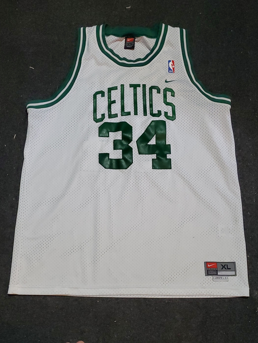NBA Authentic Vintage Nike Paul Pierce Boston Celtics Jersey..🏀🍀
